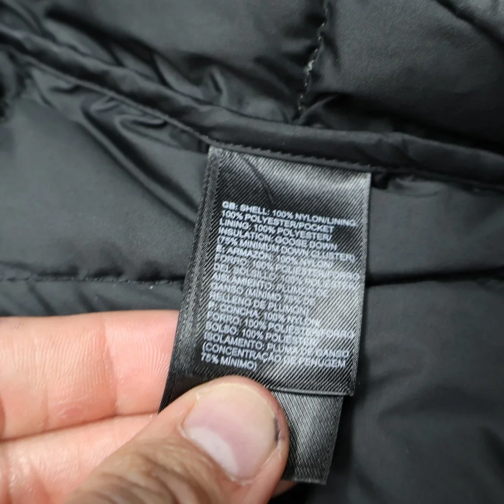 North Face Down‎ Jacket Mens Large Green Ravenwood 550 Fill Light Quilted Puffer